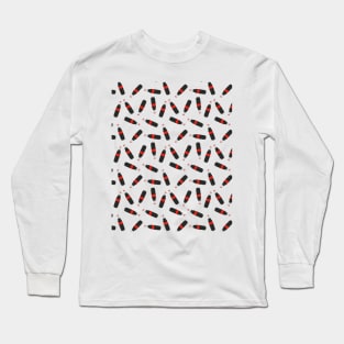 COLA FAST FOOD SODA DRINK PATTERN Long Sleeve T-Shirt